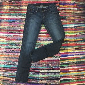 Hudson Brand Dark Wash Skinny Jeans